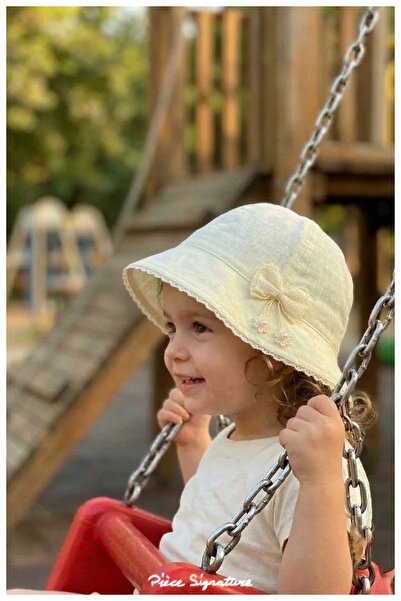 PIECE SIGNATURE 100% Cotton % Cotton, Embroidered Hat with Accessories for Gi...