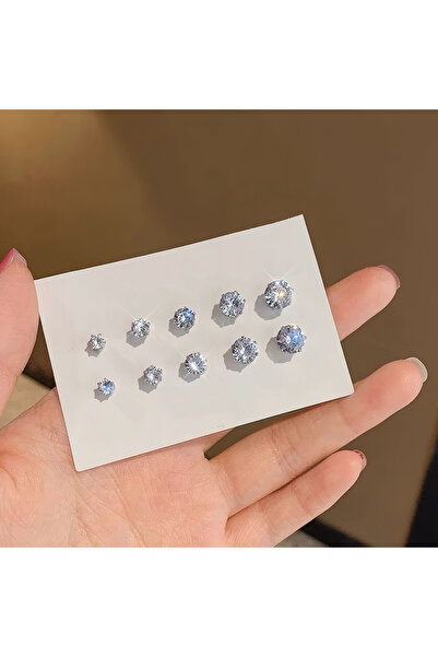 Choice5 10 piece mix 1-10 Pieces of Strong Magnetic Earring Clips, Non Perfor...