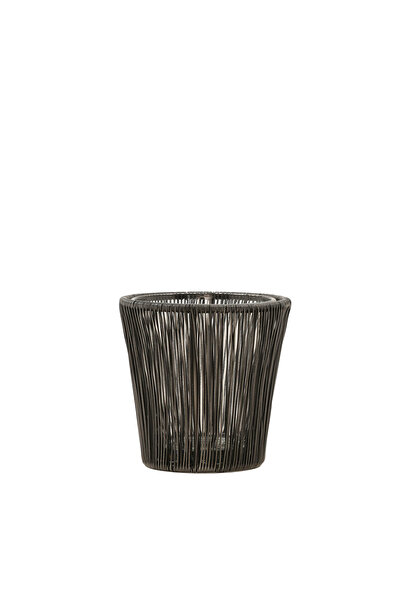 Yargıcı Metal Küçük Boy Mumluk(9x9 Cm)