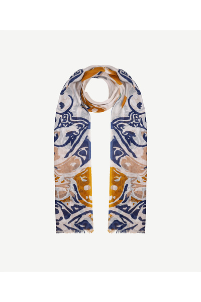 Yargıcı Abstract Patterned Shawl