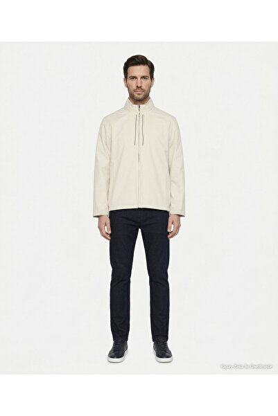 Yargıcı Regular Hooded Collar Long Sleeve Raincoat