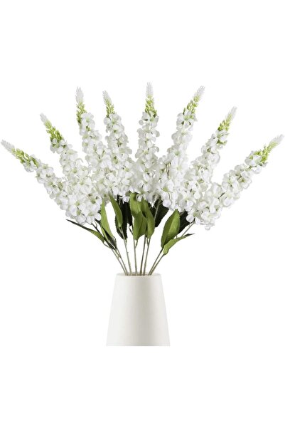 Choice4 5pcs Beige 5pcs Artificial Flowers Shyacinth Rattan Home Living Room ...