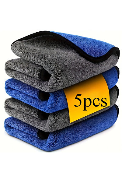 Choice10 5pcs 30X30cm Blue 1/2/3/6/10pcs 30X60cm Microfiber Car Cleaning Towe...