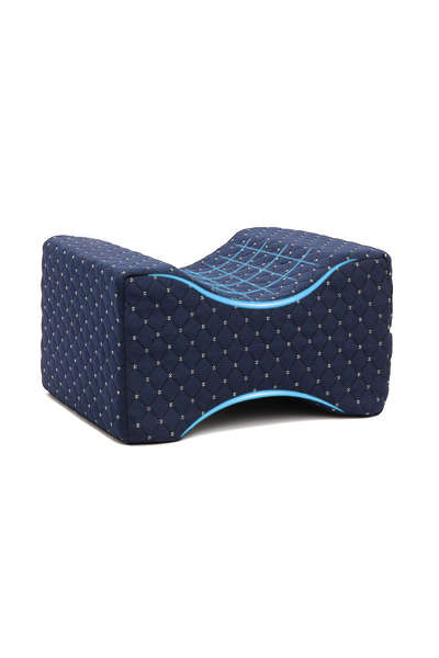 Choice Navy Blue Leg pillow,side pillow,Memory foam knee pillow with side sle...