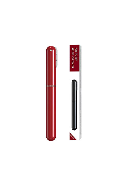 Choice1 Red Portable Handheld 2-in-1 Air Pressure Wine Opener with Air Pump A...