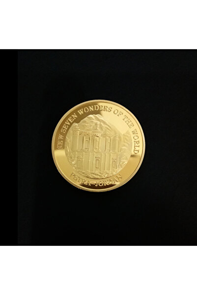 Choice3 B Seven Wonders of The World Coin Collection Gold-plated Commemorativ...