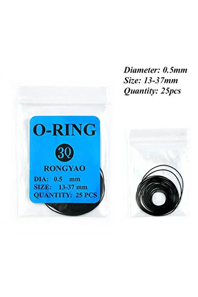 Choice8 B-0.5 Watch Back O-Ring Case Waterproof Oil Box Watch Crown O-Ring Ga...
