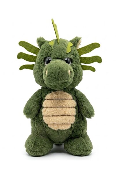 SELAY TOYS Plush Green Dinosaur 25 cm 4437