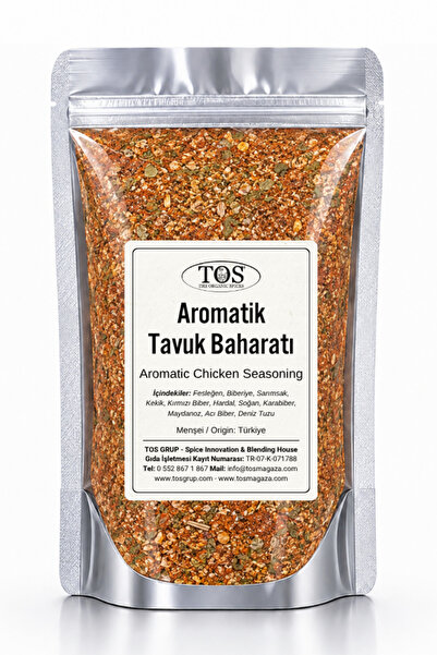 TOS The Organic Spices Aromatik Tavuk Baharatı 100 gr Aromatic Chicken Spice ...