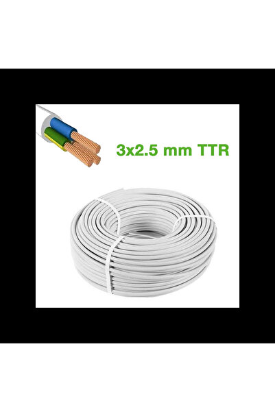 Go İthalat Ttr 3X2.5Mm Cable 100Mt Cca Cable (5263)