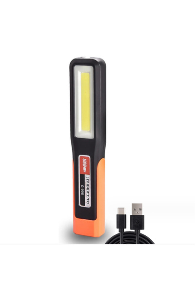 Choice3 مصباح عمل LED فائق السطوع قابل لإعادة الشحن عبر USB مع قاعدة مغناطيسي...