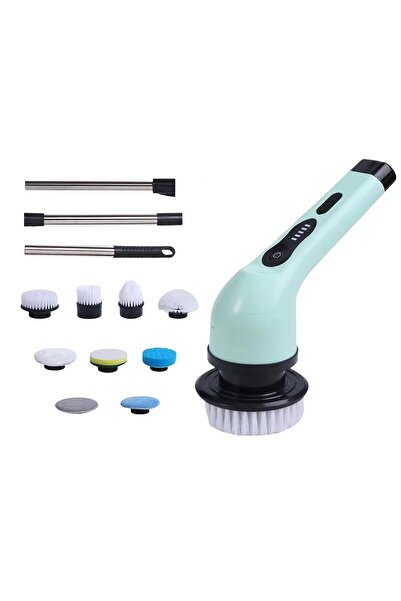 Generic Brand Perie de Curatare Electrica, Bucatarie, Culoare: Smarald, 25x20...