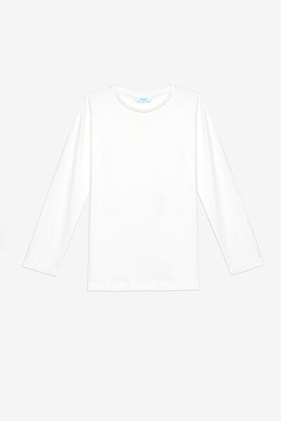 Penti Unisex Crew Neck Organic White T-Shirt