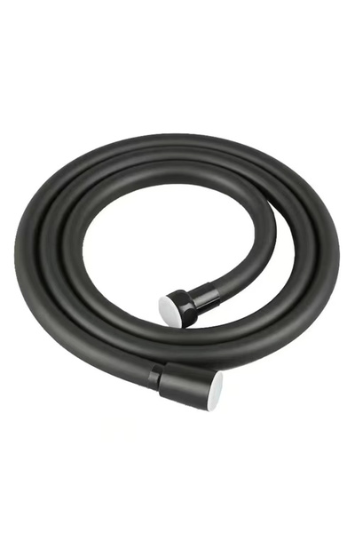 choice2 150cm black 1.5/2MPVC silicone shower hose, high pressure water, powe...