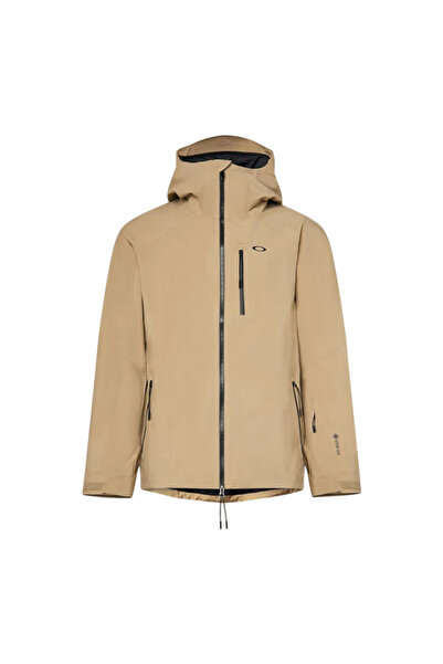 Oakley Geacă de schi pentru bărbați Unbound Gore-Tex Shell Jacket 2.0-Bej-L