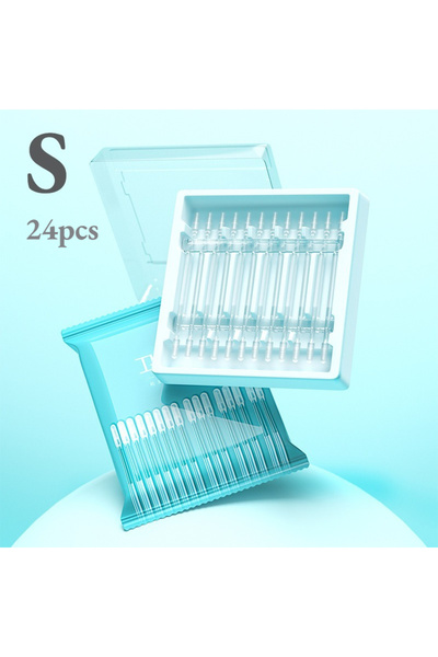 Choice small 24Pcs Disposable Silicone Earwax Remover - Adhesive Earpick for ...