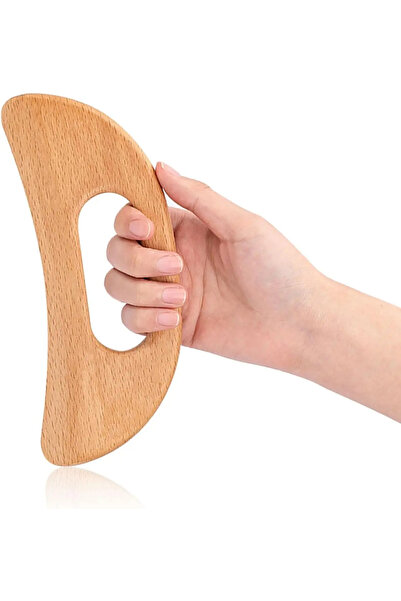 Choice Ivory Wooden scraping therapy tools, scraping massage board, wooden ha...