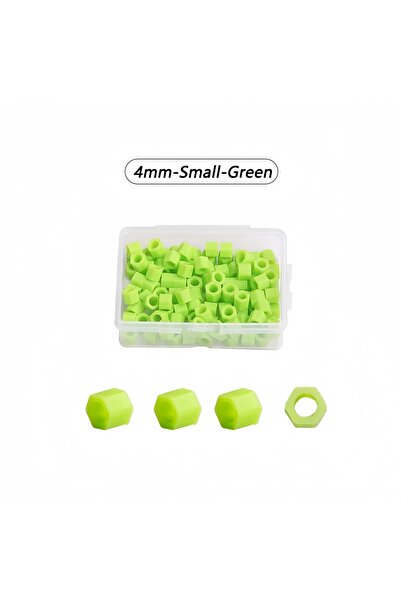 Choice9 Small Green 100Pcs Dental Color Silicone Code Ring 4/6mm Identificati...