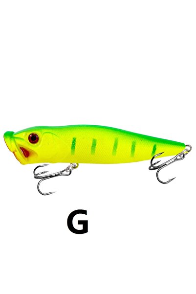 Choice G Hot Selling Popper Lure Topwater Bait Fishing Bait Hard Bait 93mm/12...