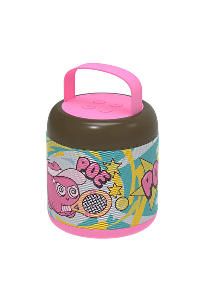 JellieMons Jellie OK Wireless Karaoke Speaker, Pink