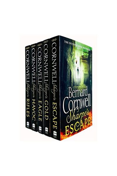 Harper Collins The sharpe series 6 to 10 books collection set, Bernard Cornwell