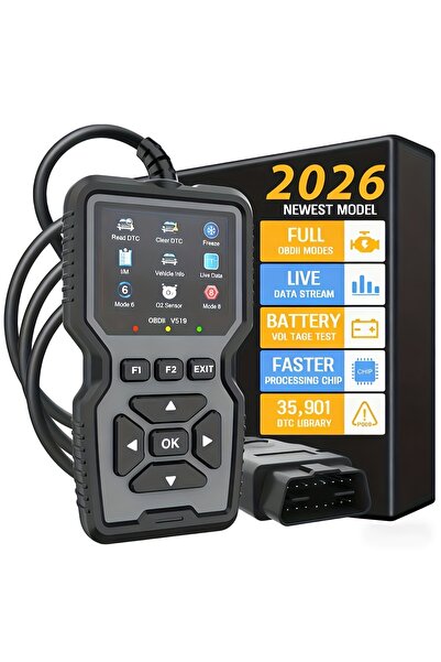 Choice3 Grey V519 Professional Obd2 Scanner - Usb-Powered Car Diagnostic Tool...