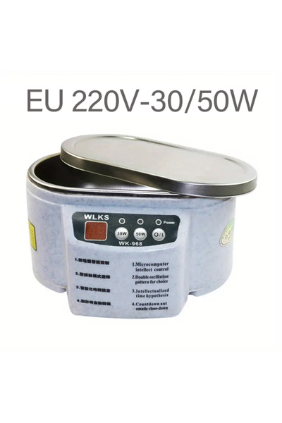 Choice EU 220V-30-50W Ultrasonic Cleaner 30/50W Sonicator Bath 40Khz Degas fo...