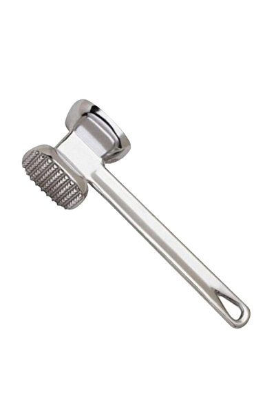 Choice 19cm D3363-S Meat Tenderizer Hammer 19cm Household Aluminum Alloy Stea...