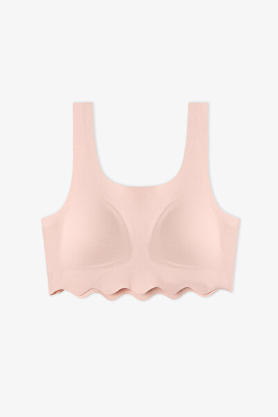 Penti Girl's Pink Bonded Cotton Padded Bra