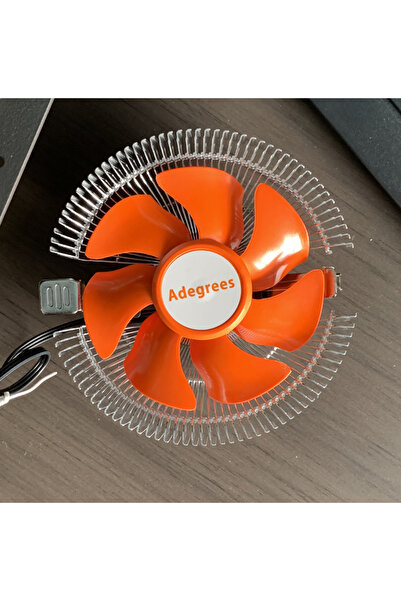 Choice1 مبرد وحدة المعالجة المركزية LGA-X79-X99-E5-2011 Orange NC-3PIN بحجم 9...