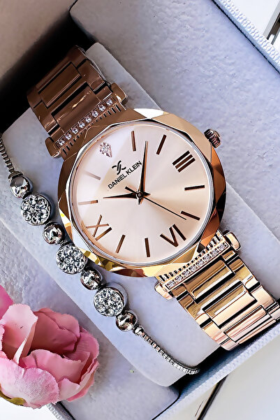 Daniel Klein Original Women's Wristwatch 3 Atm Waterproof Silver Color Steel ...