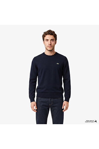 Lacoste Erkek Lacivert Triko