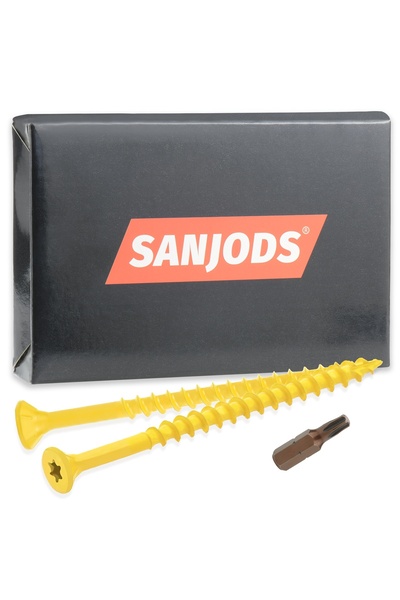 Choice 10x3 (50Pcs) 100-35pcs Wood Screws #8 #10 Rust Resistant Deck Screw Ta...
