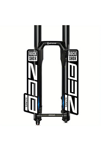 Choice white1set 1set RockShox ZEB ULTIMATE Fork Stickers Scratch-Resistant S...