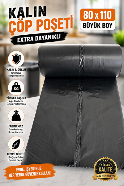 VENON 💜 2400 kg Thick Durable Goods Moving Heavy Industry Garbage Bag Black ...