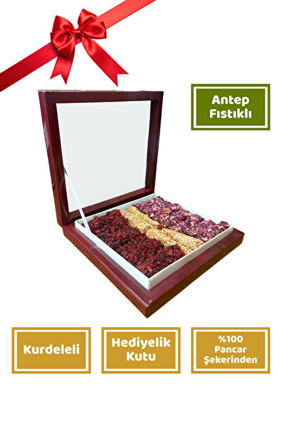 Arı Lokumları 1978 Karışık Antep Fıstıklı Parmak Lokum (Zereşk Üzümlü, Kadayı...