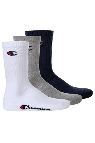 Champion Unisex Socken, 3 Paar - Crew Socken Basic