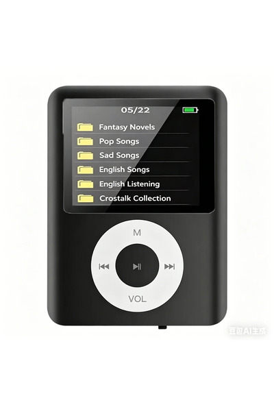 Choice Black New Rechargeable Bluetooth MP3 Player 128GB with FM Radio & E-Bo...