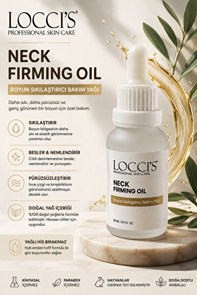 loccis Locci's Skin Firming Corrective Natural Oil Neck Firming Oil 30 ml