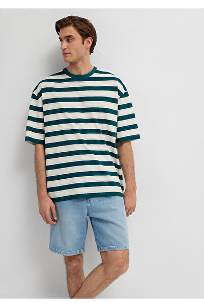 Mavi Striped T-Shirt Oversize / Wide Cut 0613505-70057