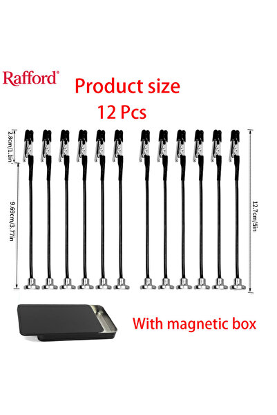 Choice 12 Pcs With box Rafford 12-Piece Model Painting Alligator Clip Sticks ...