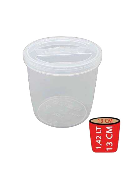 Bora Plastik Storage Container with Screw Lid No111,42 Lt