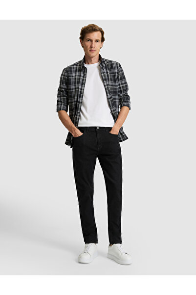 Pierre Cardin Black Slim Fit Jean Pants 50308928-Vr046