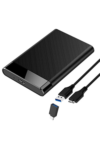 Choice1 USB Type C - Micro USB 3.0 HDD Enclosure 2.5" SATA External Hard Driv...