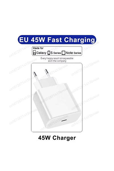 Choice3 Only EU Plug White NNBILI PD 45W Quick Charger For S23 S24 S25 S26 Ul...