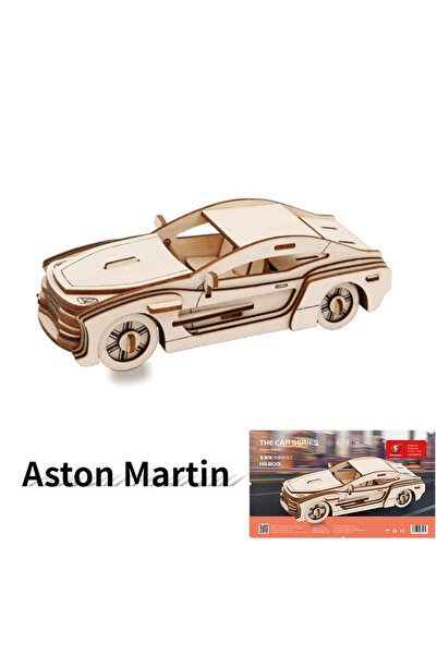 Choice1 AstonMartin 3D Wooden Puzzle Vehicle Series Building Model Handmade B...