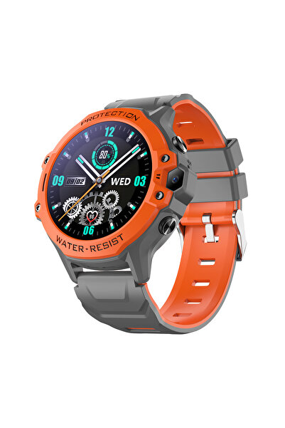 Choice4 Orange VALDUS 2025 New VK55 Kids Watch GPS SOS Call With 0.3 Mpix Cam...