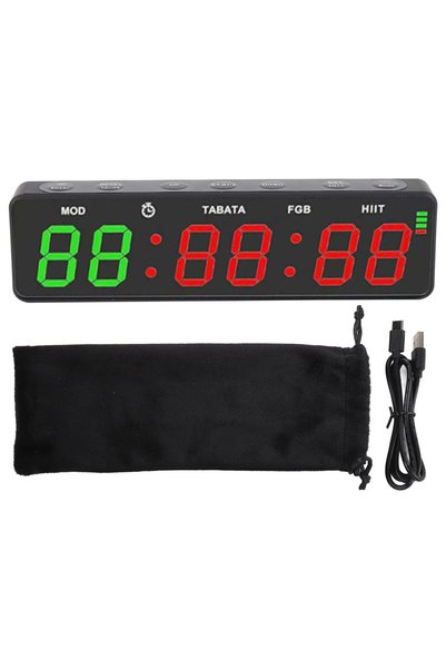 Choice black Portable Stopwatch Countdown and Count Up Fitness Digital Timer ...