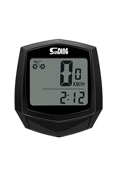 Choice black Bicycle Cycling Computer LCD Display Wired Odometer 15 Kinds of ...