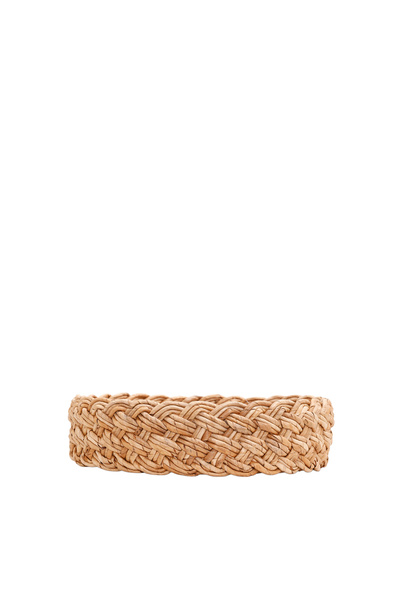 Yargıcı Muz Ağacı Yaprağı Yuvarlak Tepsi(45x12 Cm)